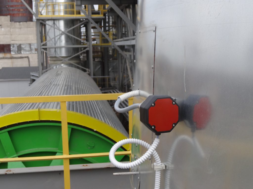 component of EWS fire extinguishing system in use